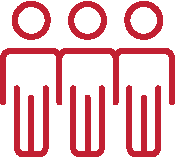 icon of three people